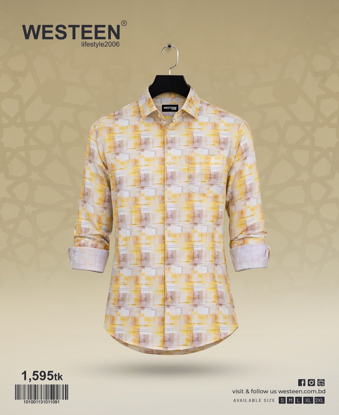 Westeen Casual Printed Shirt