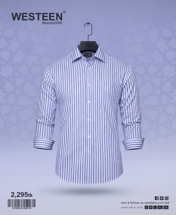 Westeen Semi Fit Striped Shirt