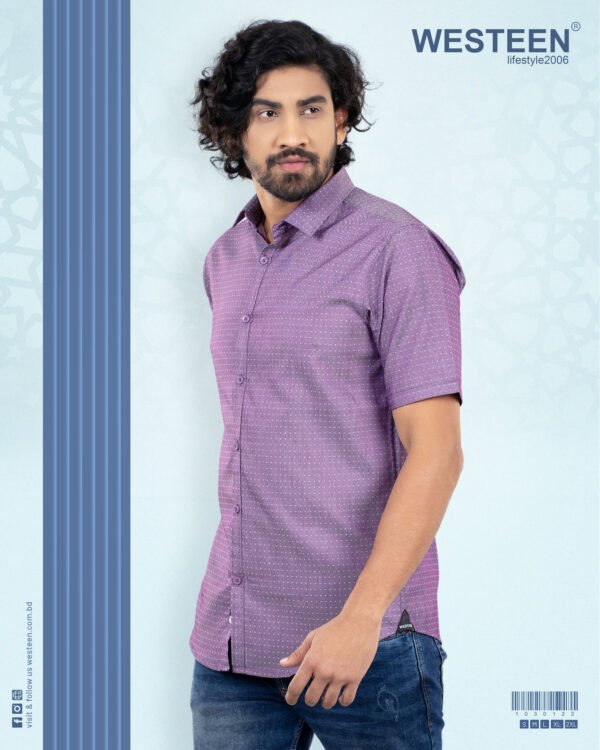 25 Westeen Men's Half Shirt